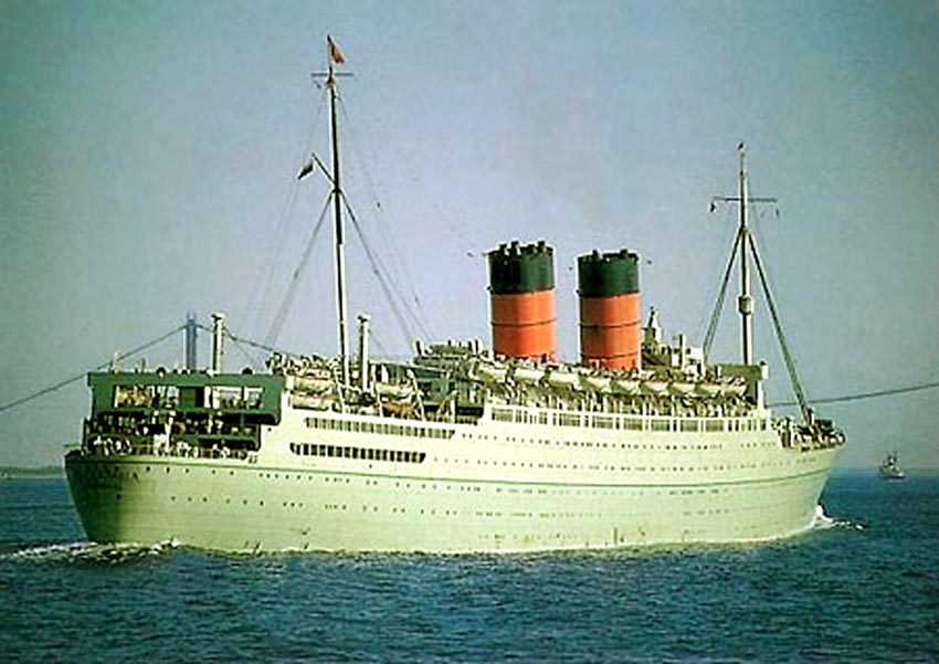 R.M.S. Mauretania (2) 1939 to 1965