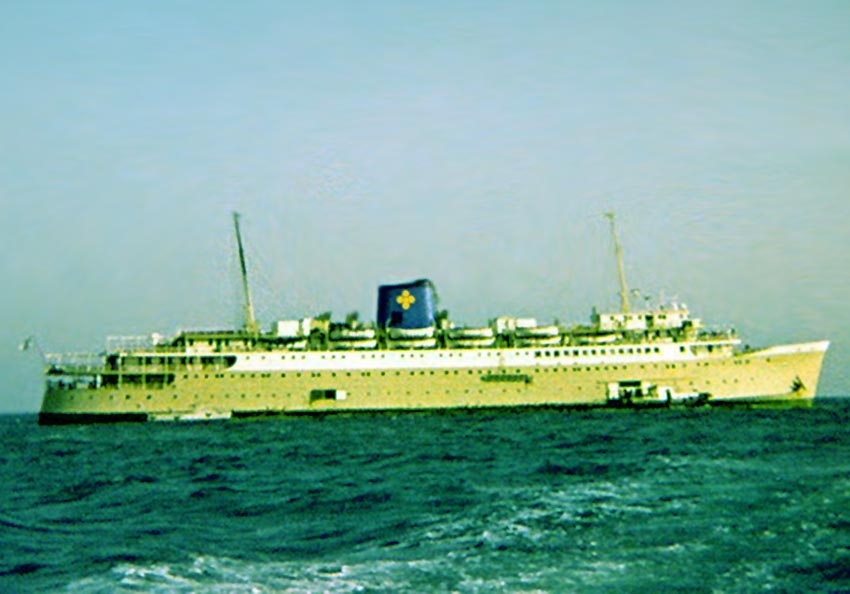 The early cruise Ships of Epirotiki Lines MS Semiramis, SS Hermes, SS