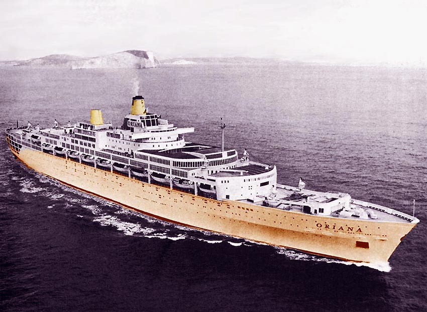 SS Oriana 1960 lovingly known as 